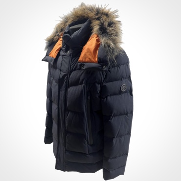 Пуховик Design синий