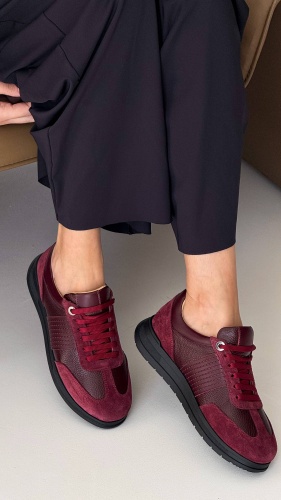 Кроссовки Истерика shoes бордовый