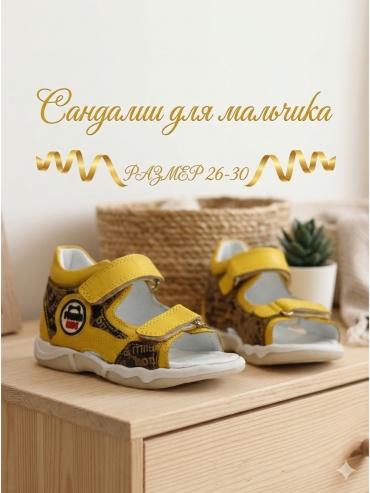 Сандалии Panda Kids мультиколор