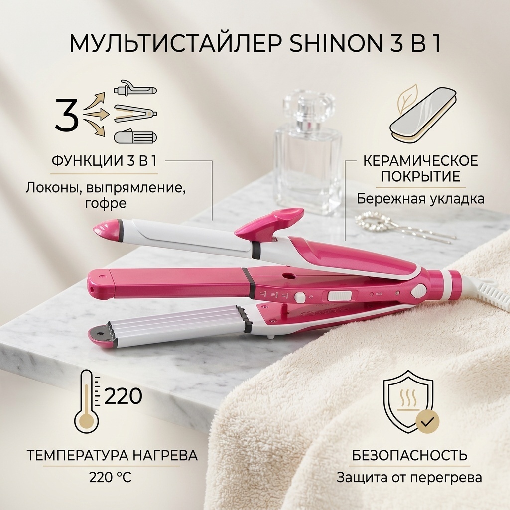 Shinon 3 в 1 мультистайлер
