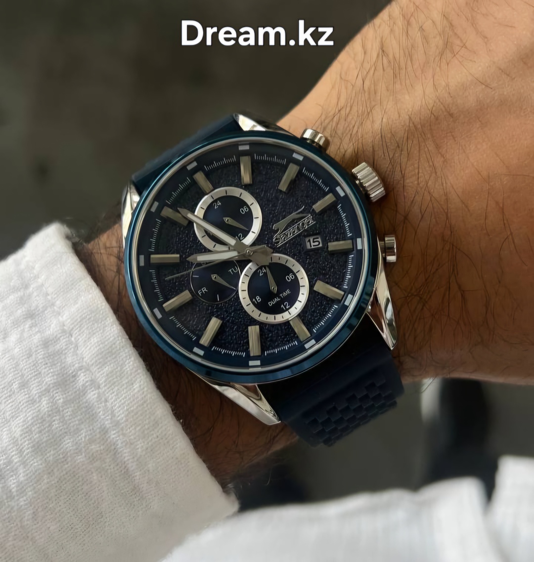 Кварцевые Slazenger SR 004-018 BL нержавеющая сталь