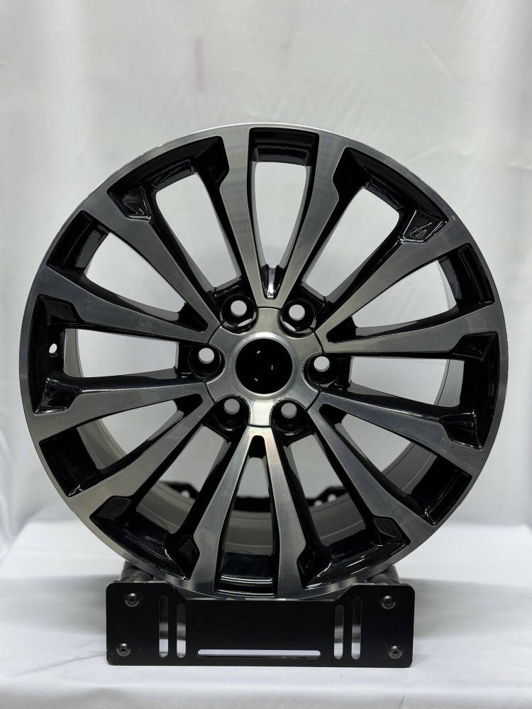 Top Grade 5902 8.5x20/6x139.7 D106.1 ET25 4 диска черный, серебристый