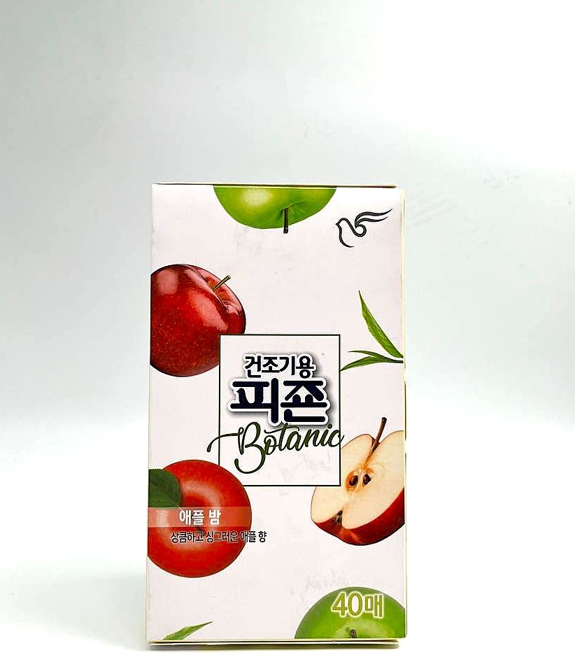 Pigeon салфетки-кондиционер для сушильной машины Botanic Apple Bomb