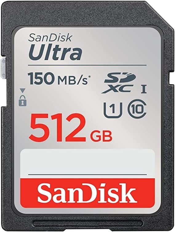 Карта памяти SanDisk Secure Digital XC SDSDUNC-512G-GN6IN 512 Гб