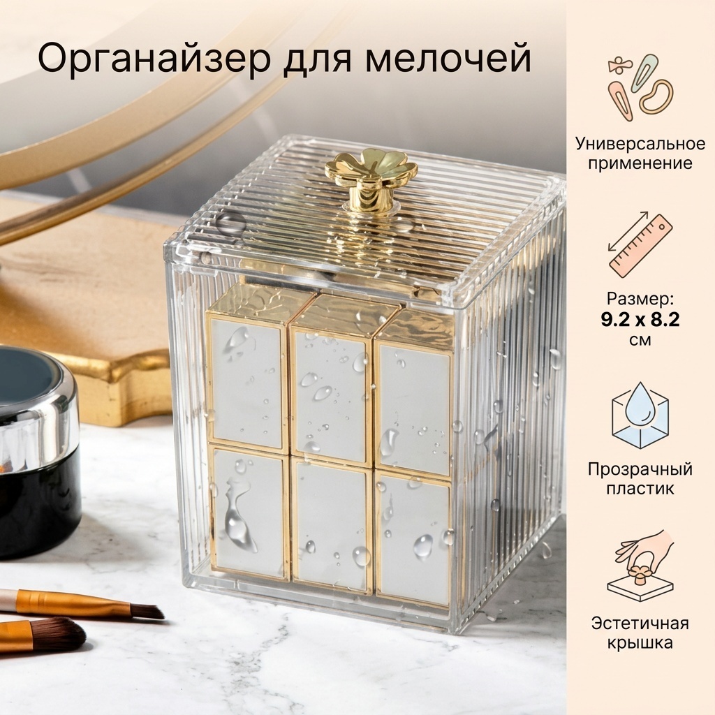 Органайзер для резинок и заколок пластик