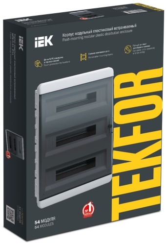 Tekfor щит распределительный встраиваемый IP41 535х398 мм