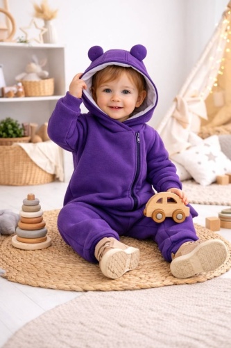 Комбинезон Baby фиолетовый
