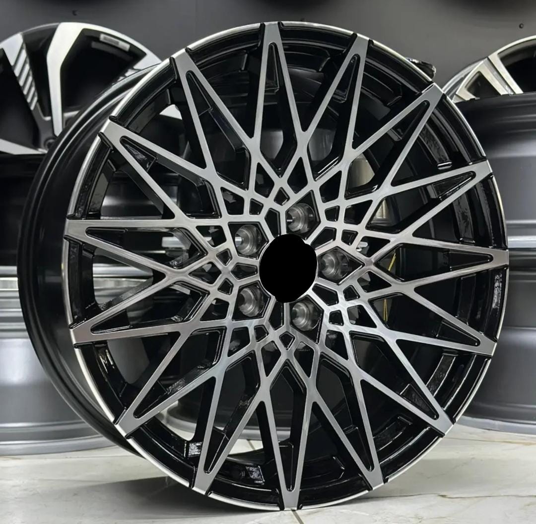 Rainbow Dance 447RRR 8.5x19/5x114.3 D73.1 ET38 4 диска черный, серебристый