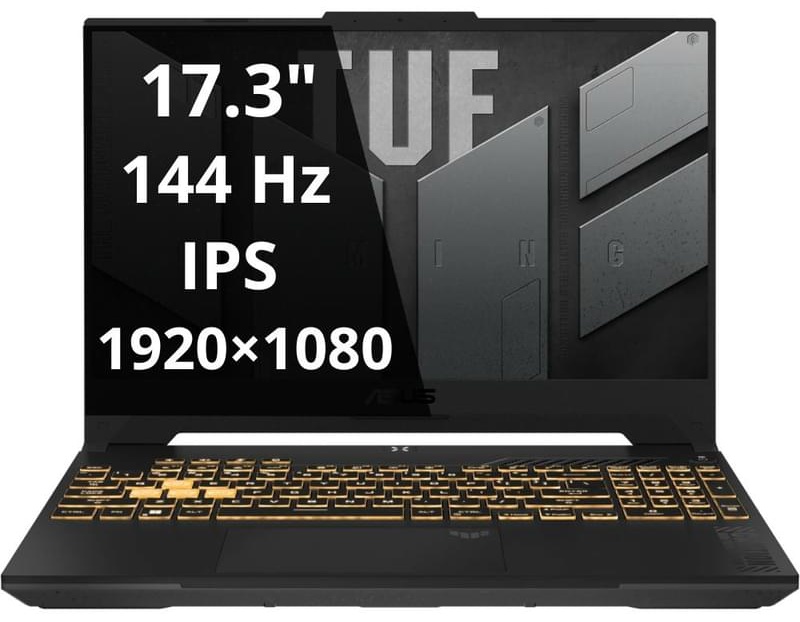 Ноутбук ASUS FX707VJB-HX099 17.3" / 16 Гб / SSD 512 Гб / DOS / 90NR0MY5-M003P0