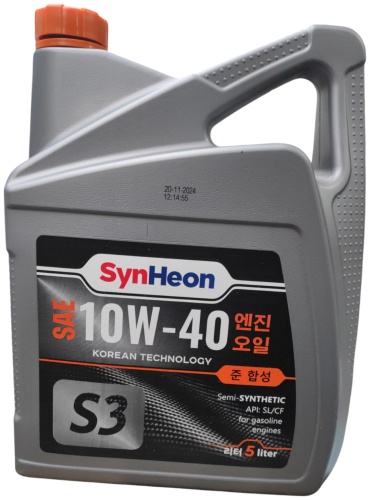 Полусинтетическое SynHeon Semi-Synthetic 10W-40 5 л