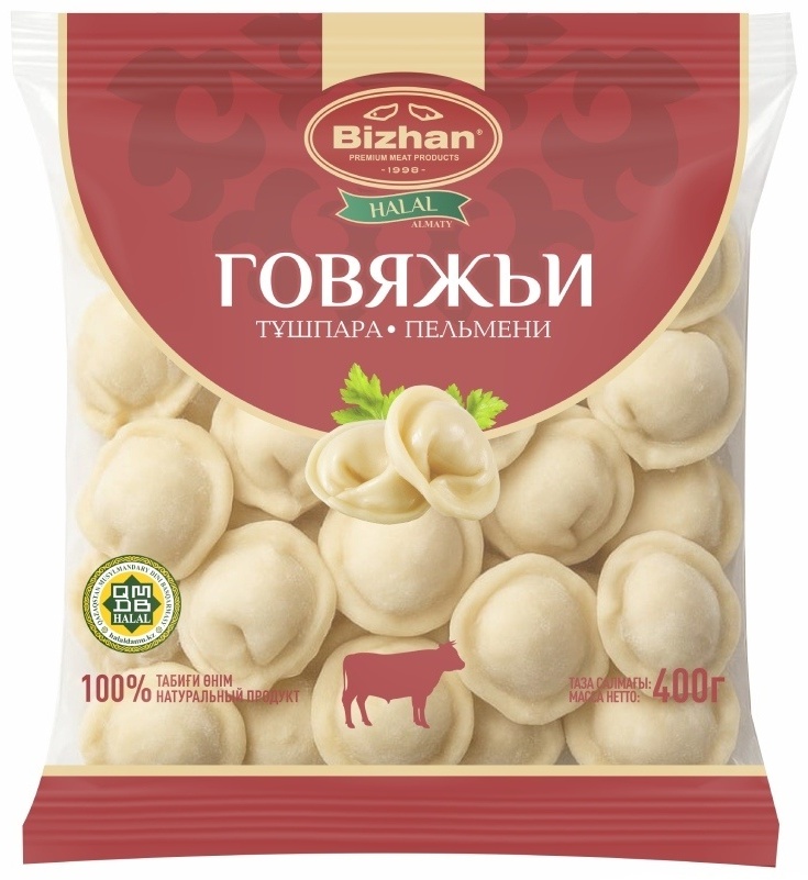 Bizhan пельмени говяжьи 400 г