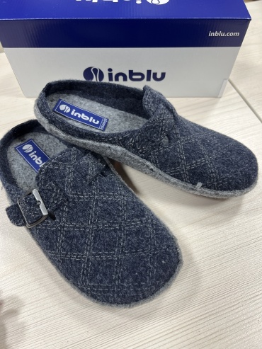 Тапочки inblu серый