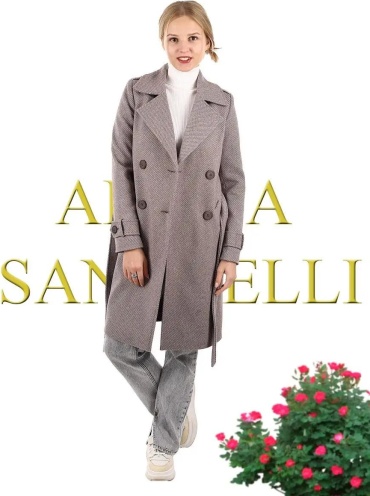 Пальто Adona Sandrelli мультиколор