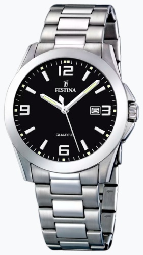 Кварцевые Festina F16376/4 нержавеющая сталь