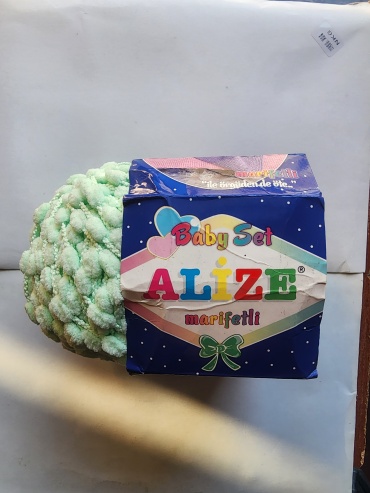 Моток Alize Baby Set marifetli 188 Мятный 95 м 100 г