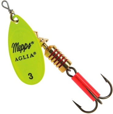 Блесна Mepps AGLIA №3#, Блистер, 6.5г, Fluo Chartreus 1 шт