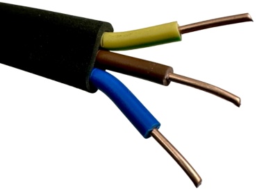 HARMONY CABLE кабель ВВГнг-ls 3x4, 1 м
