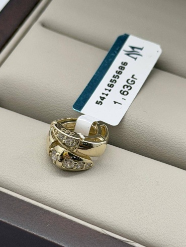Подвеска DARI GOLD 175585 вес 1.63 г золото, фианит
