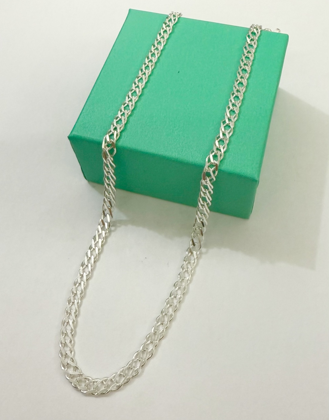 Splendore Collection SilverAierke10035 длина 50 см, вес 13 г серебро, плетение двойной ромб