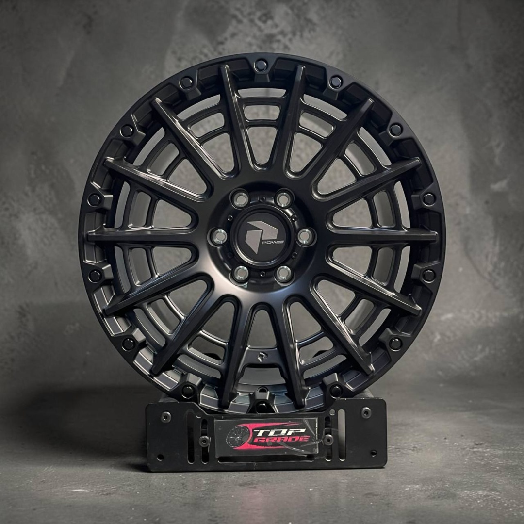 Top Grade AKHM 9x20/6x139.7 D106.1 ET20 4 диска черный матовый, черный