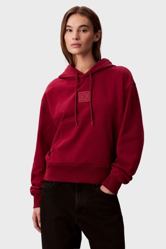 Худи Calvin Klein бордовый
