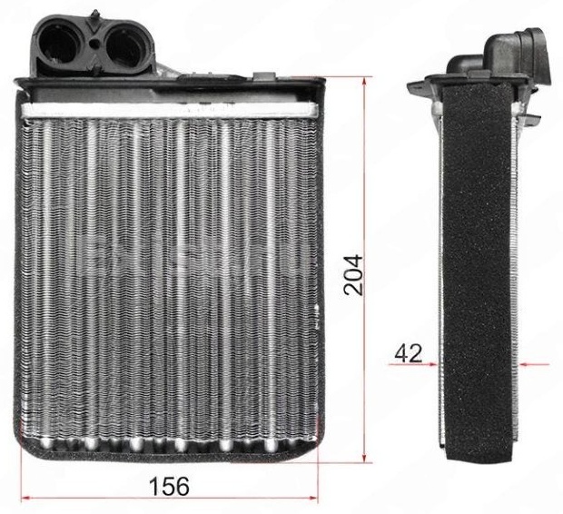 SAT радиатор печки STDC01395A0