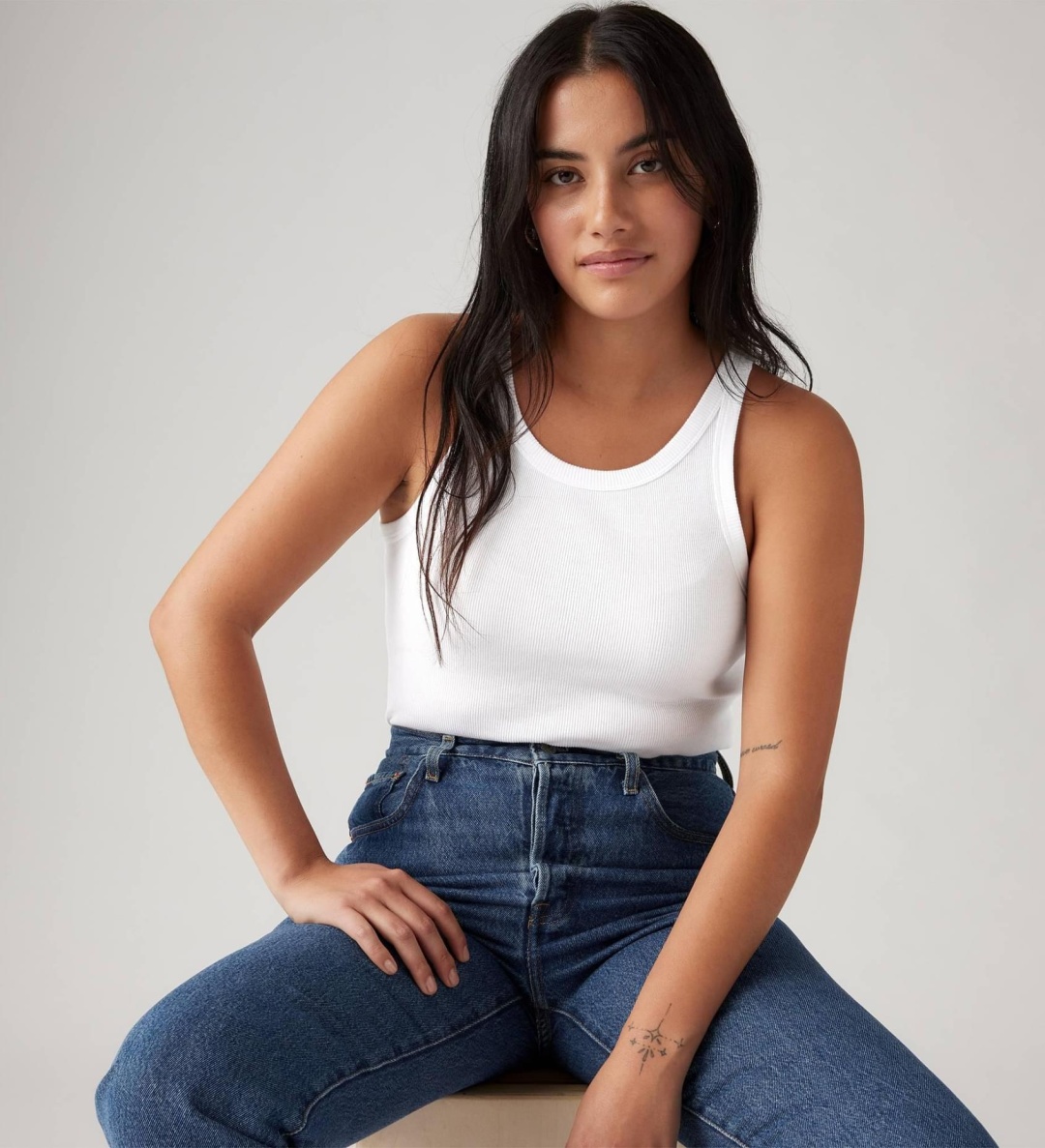 Майка Levis белый