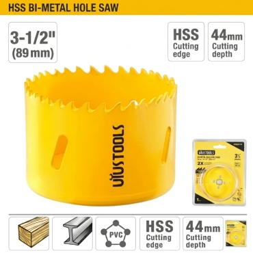 Uyustools SEO312U-B8 биметаллическая D 89 мм, 1 шт