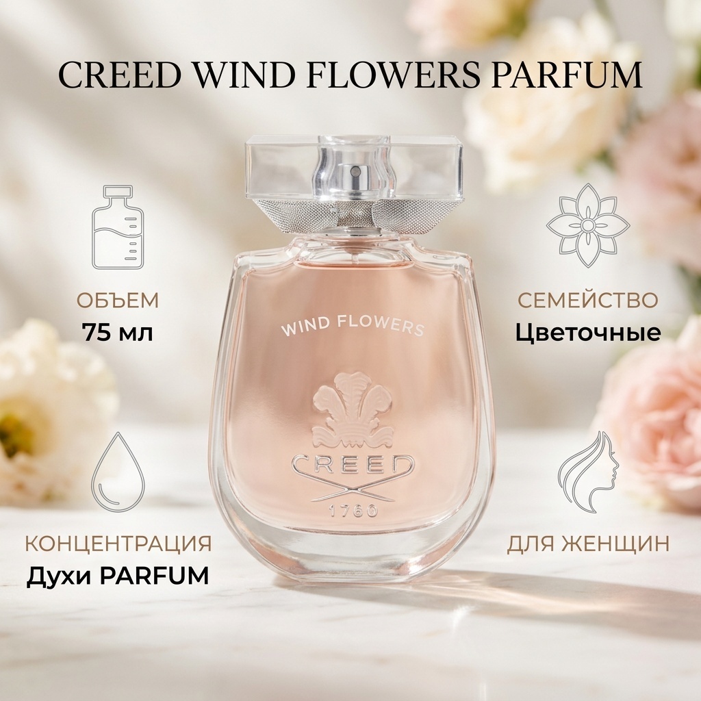 Creed Wind Flowers духи PARFUM 75 мл, для женщин