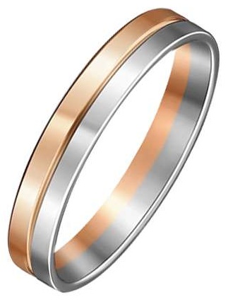 PLATINA 01-3577-00-000-1111-39 размер 15.5 вес 1.96 г золото, без вставок