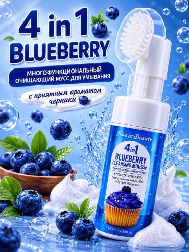 EnJoy 4 in 1 многофункциональный очищающий пенка-мусс 150 мл