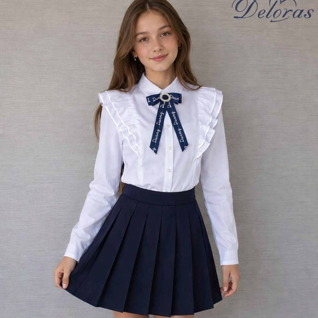 Школьная блузка Deloras белый