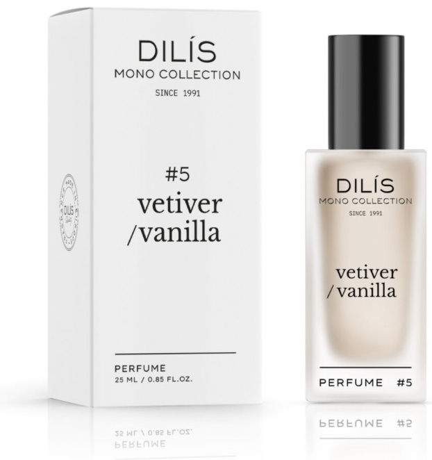 Dilis №5 Vetiver Vanilla духи PARFUM 25 мл, для женщин