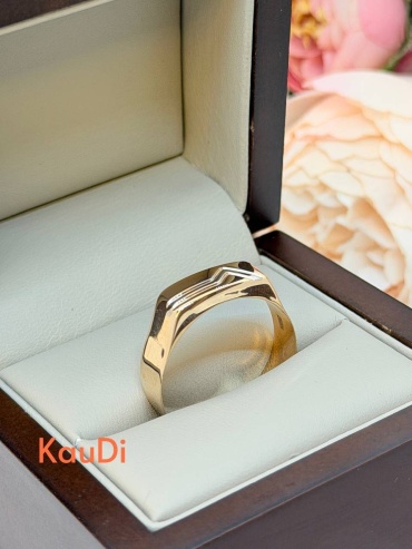 Печатка KauDi 637479067 размер 19 вес 1.2 г золото, без вставок