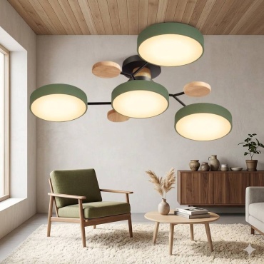 Люстра потолочная Serpin LED, кол-во ламп: 4 шт