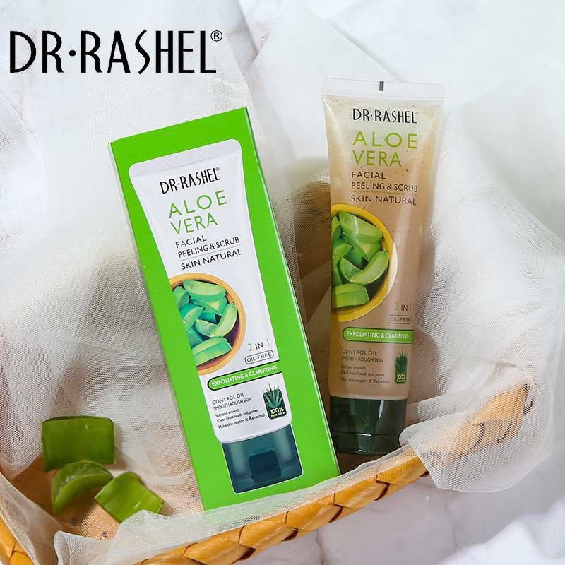 Dr. Rashel пилинг ALOE VERA Facial Peeling & Scrub Skin Natural 100 г