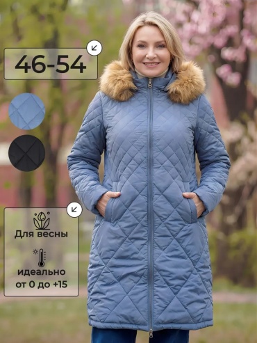 Демисезонная куртка синий