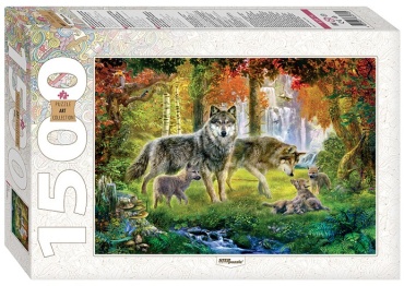Мозаика puzzle 1500 Волки
