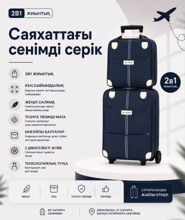 Сумка SANDYK полиэстер темно-синий 38 л