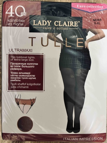 Колготки LADY CLAIRE черный