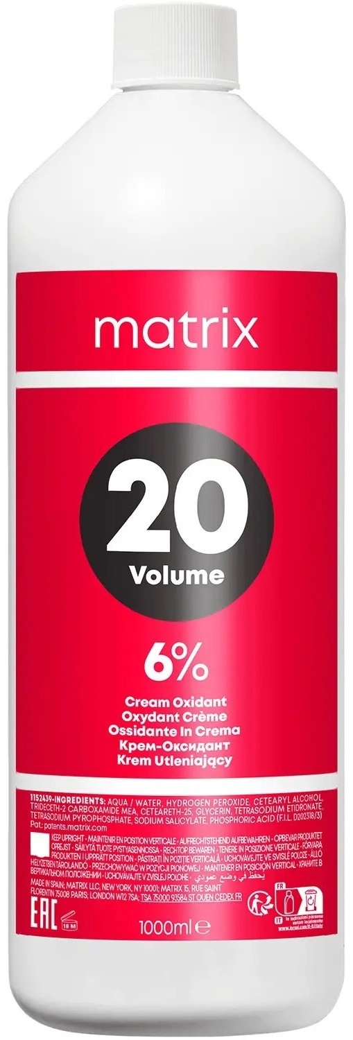 Окислитель MATRIX 20 Volume 6% 1000 мл