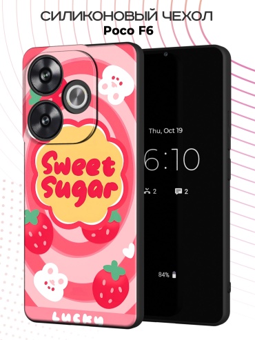 Чехол для POCO F6 рисунок
