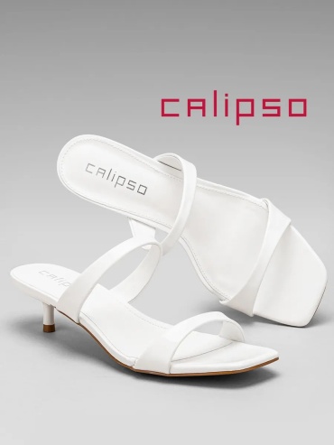 Мюли Calipso белый