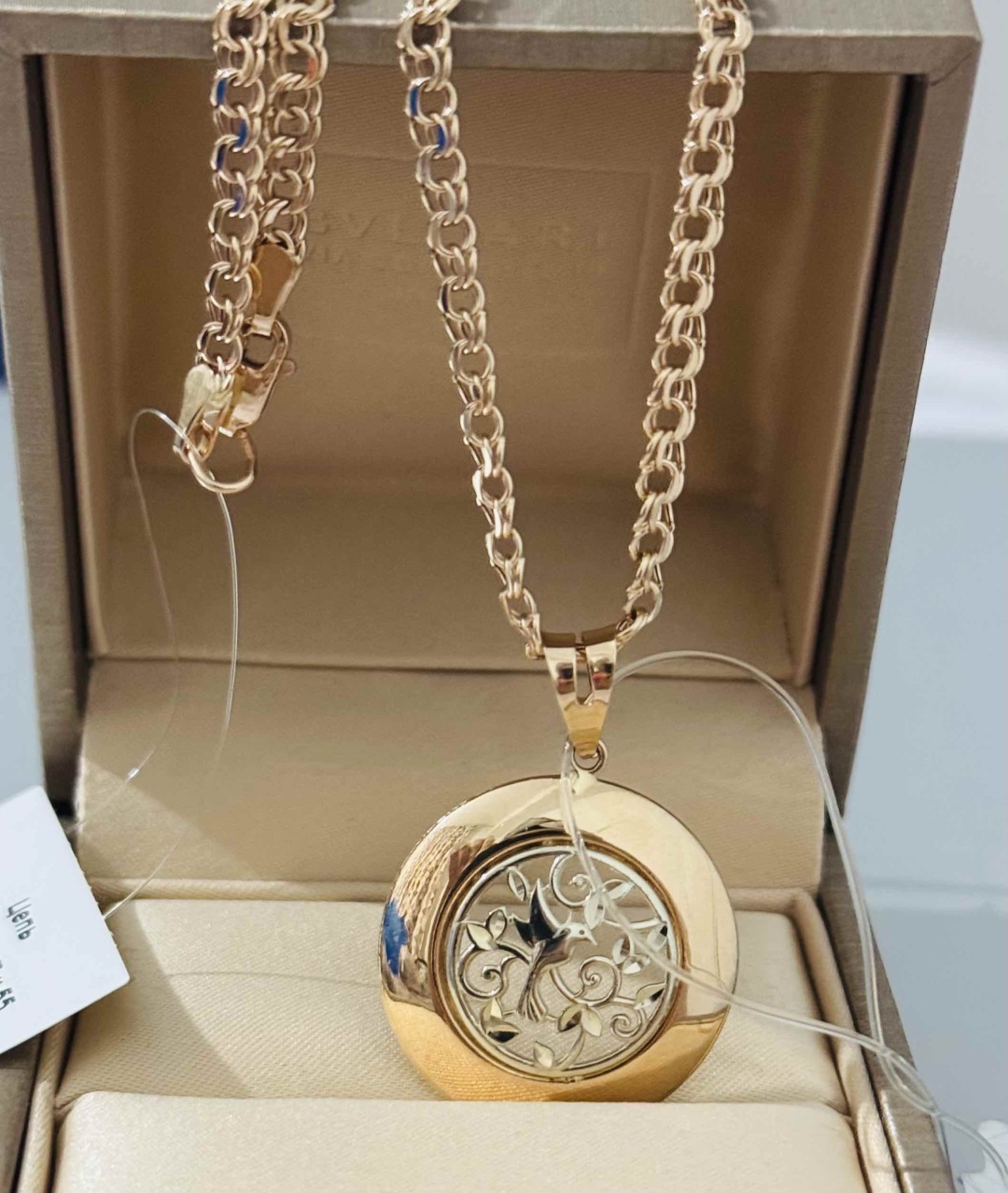 Колье Exclusive Gold Aij336 длина 40 см вес 6.23 г золото, без вставок