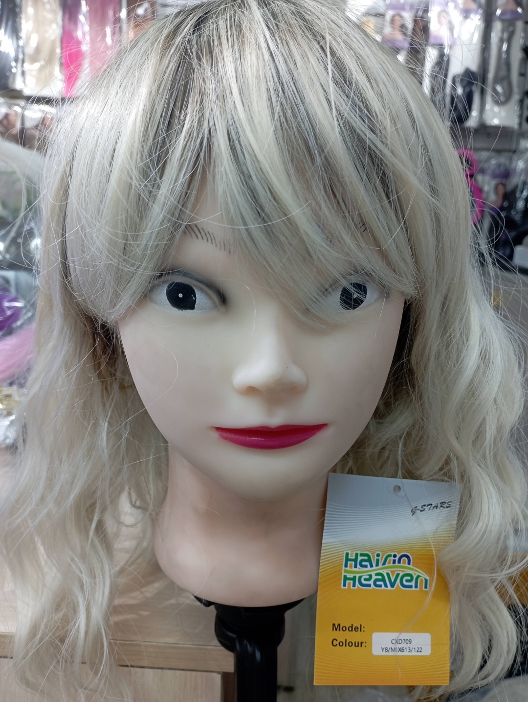 Hairin Heaven парик блонд омбре женский 45 см