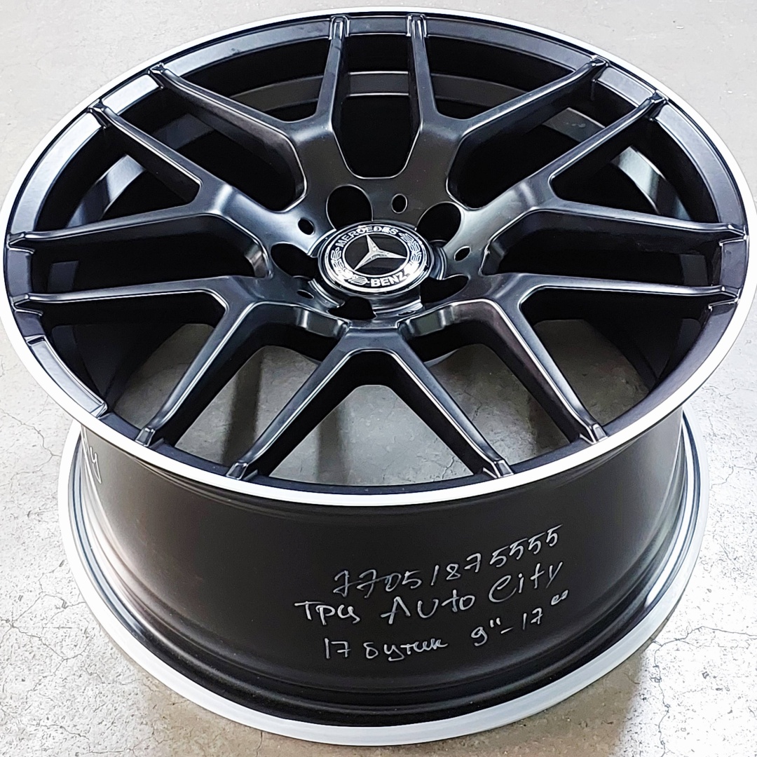 Black Series R18 8/9 M-BENS ТЦ АВТО СИТИ 17 БУТИК ARM.PRO.TEK 8/9x18/5x112 D66.6 ET35 4 диска черный матовый