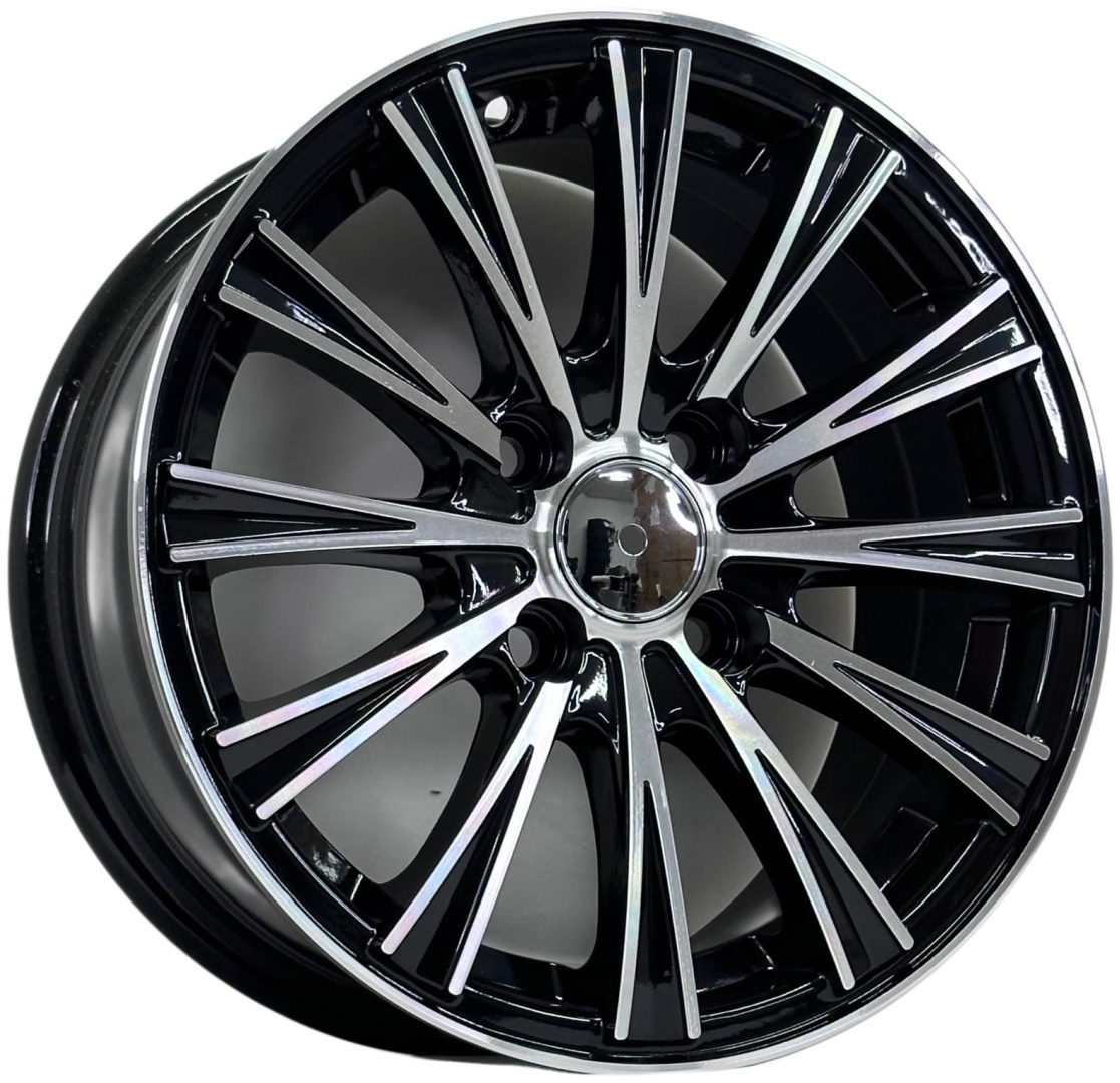 Yixing 1064WW 6x14/4x100 D67.1 ET35 4 диска черный, серебристый