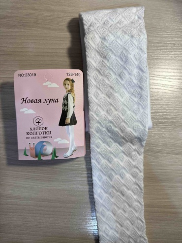 Колготки классические Новая луна белый