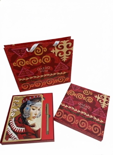 Блокнот Qazaq Этно, A6, 100 л, мультиколор