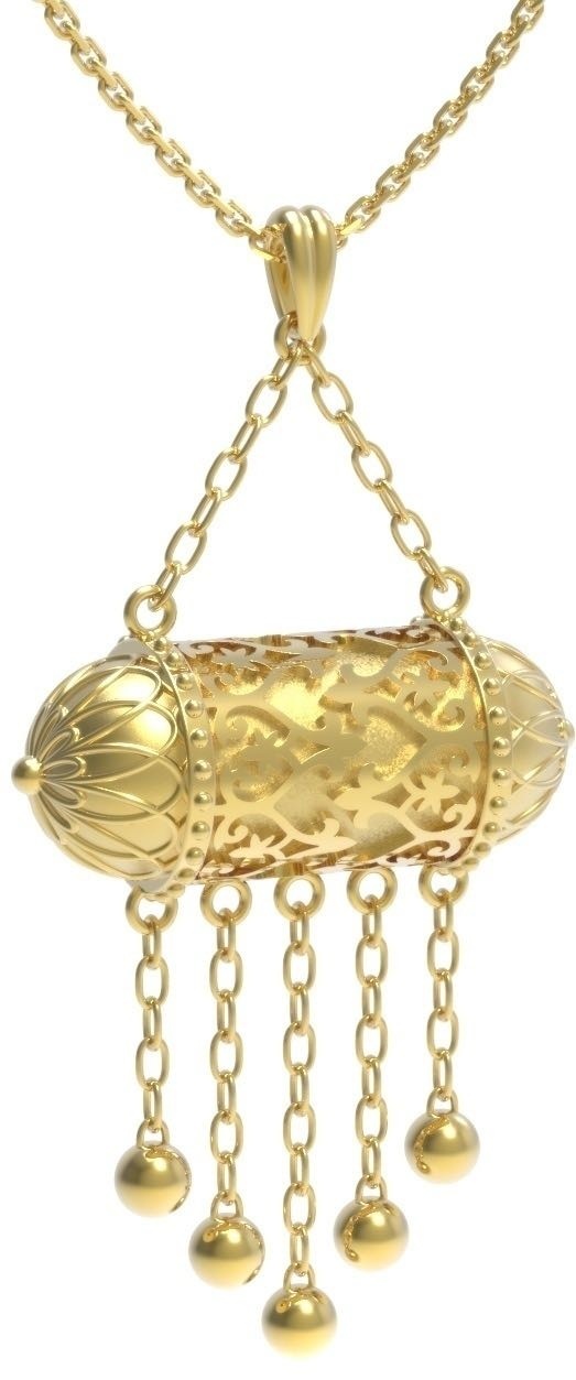 Подвеска Kazyna Gold CLM00376-54 вес 11.42 г золото, без вставок